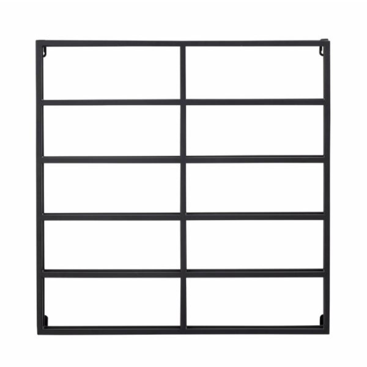 Bloomingville Magne Wine Rack - Black Metal