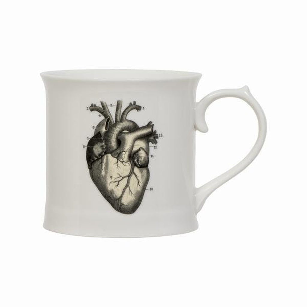 Magpie Curios Heart Mug-Beaumonde