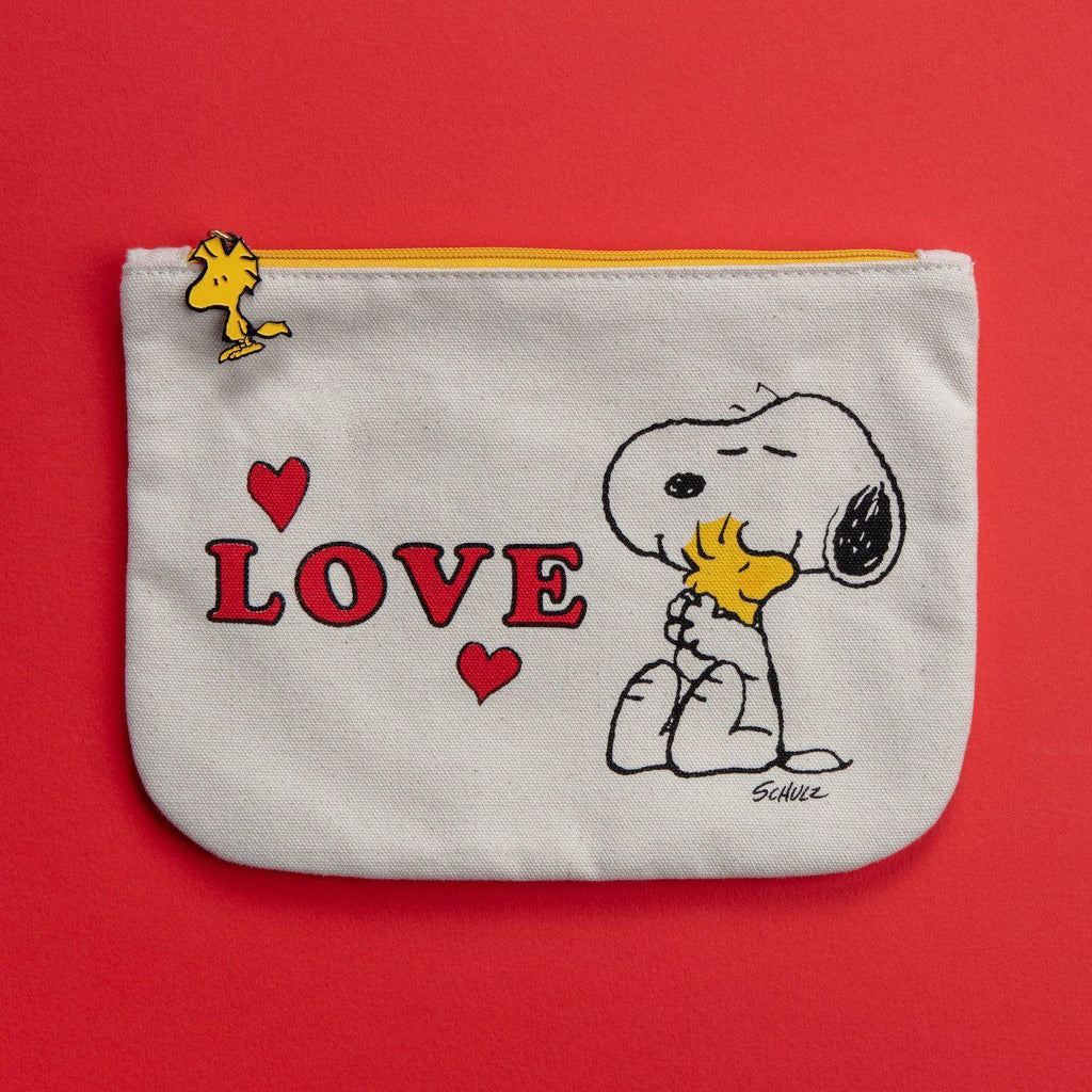 Magpie Peanuts Snoopy Zipper Pouch - Love-Beaumonde