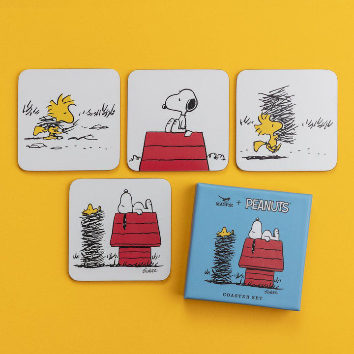Peanuts x Snoopy Coaster Set of 4-Beaumonde