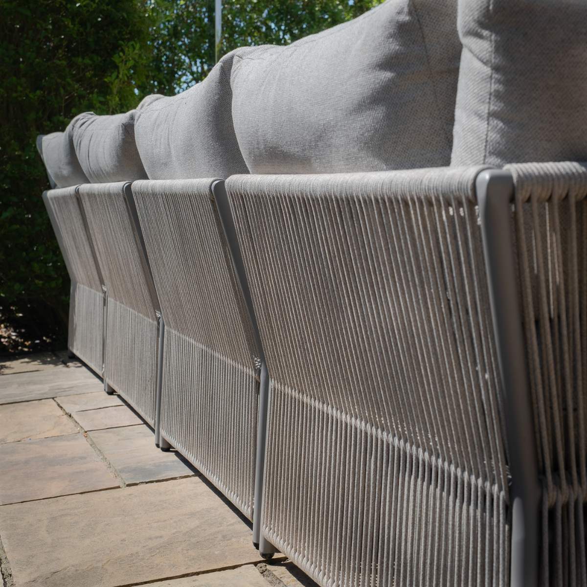 Maze Maldives Rope Weave Small Corner Sofa Set