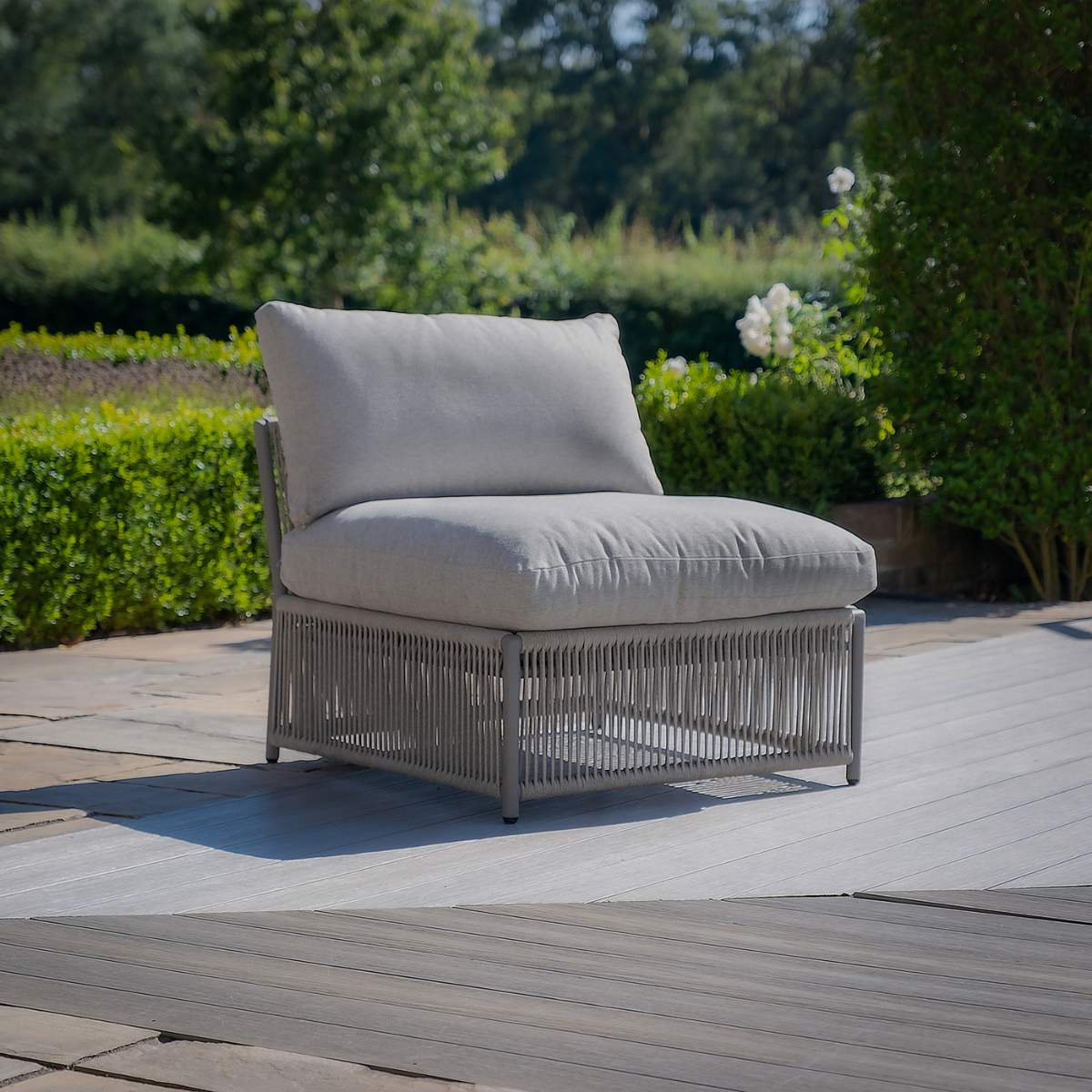 Maze Maldives Rope Weave Small Corner Sofa Set