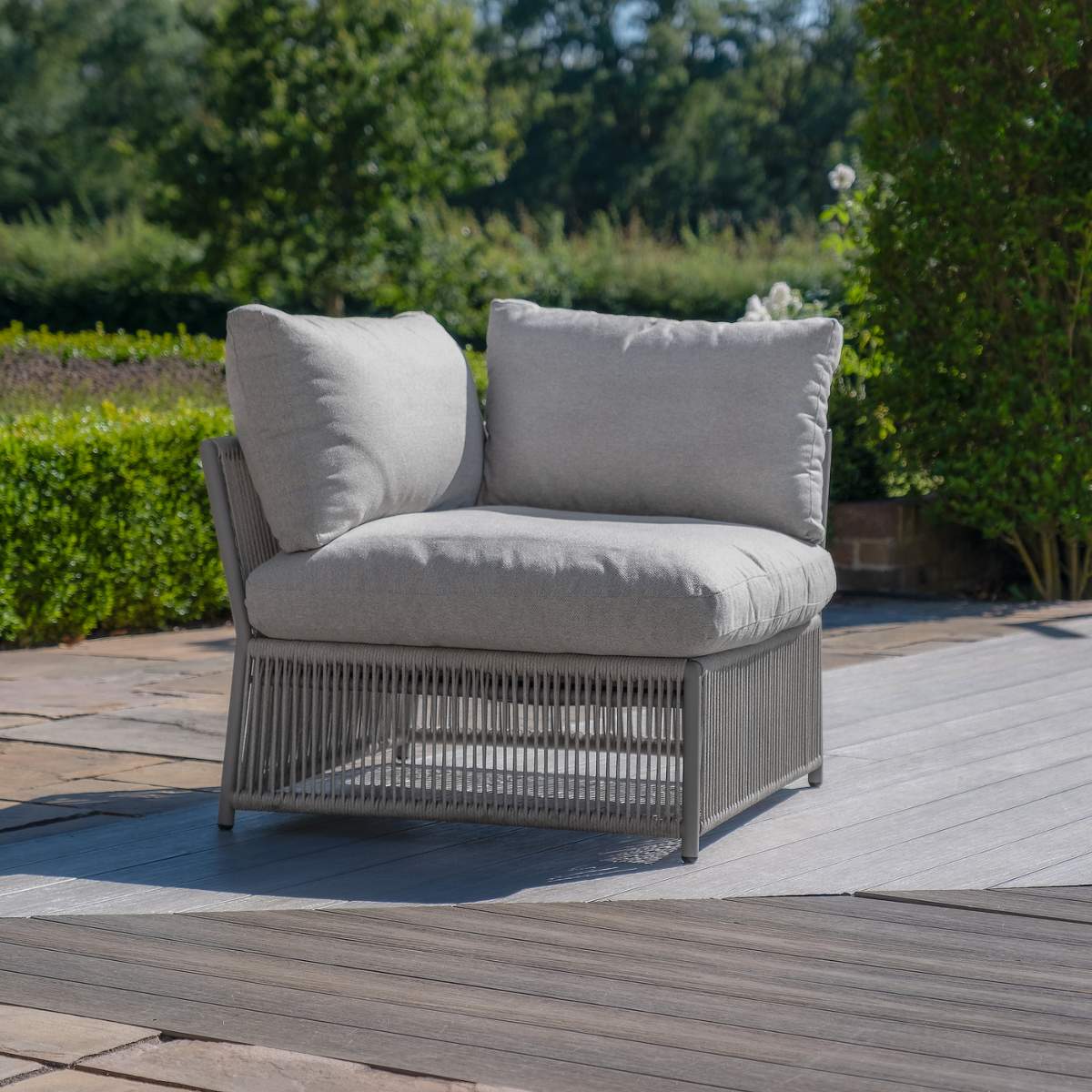 Maze Maldives Rope Weave U Shaped Corner Sofa Set
