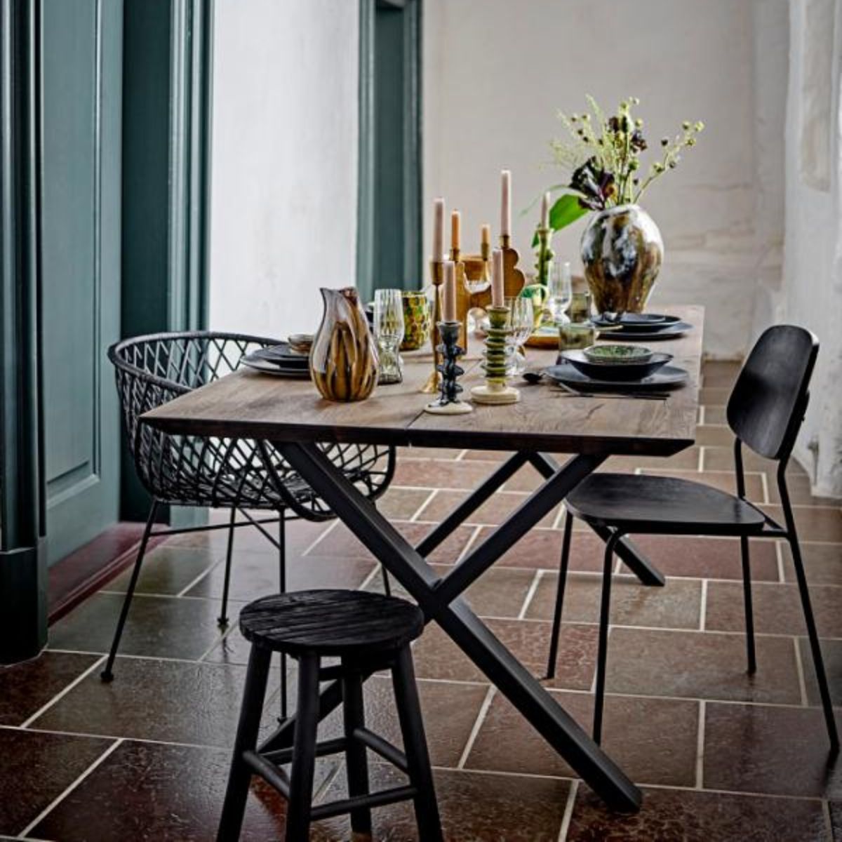 Bloomingville Maldon Rectangular Dining Table - Brown Oak