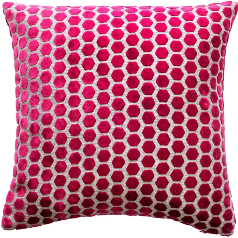 Malini Jorvik Cushion in Fuchsia