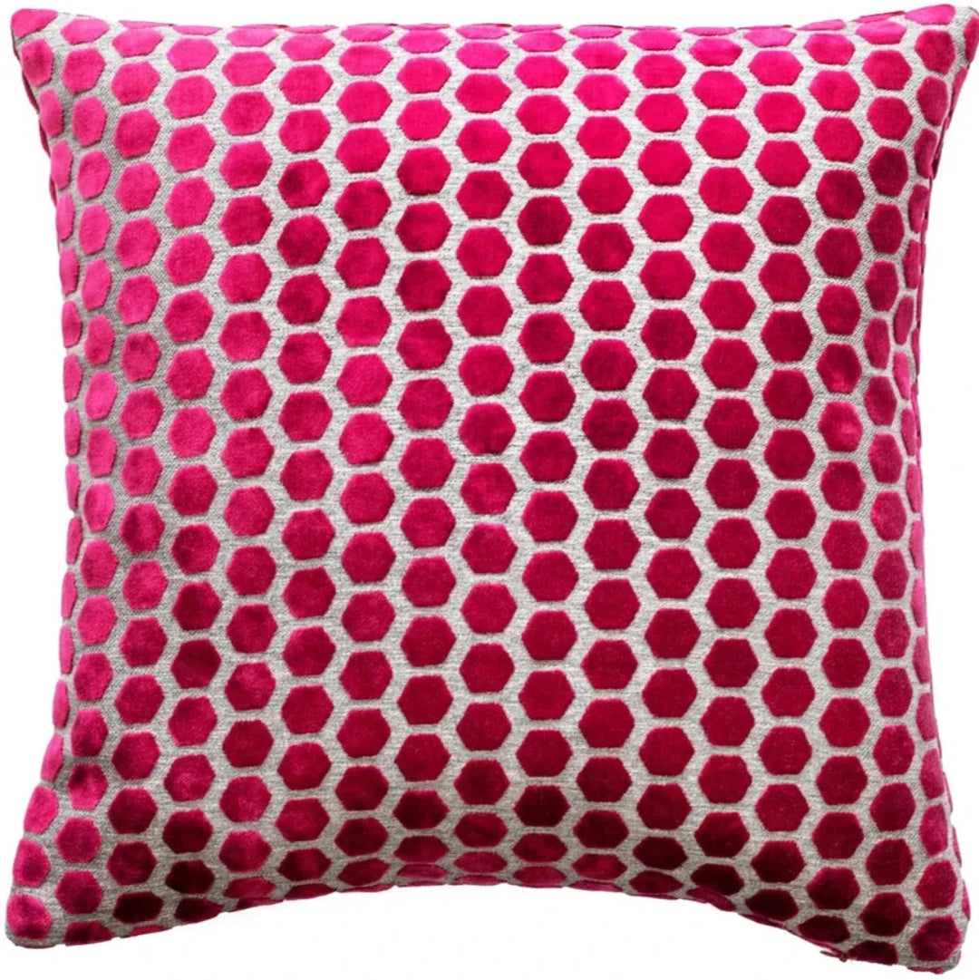 Malini Jorvik Cushion in Fuchsia