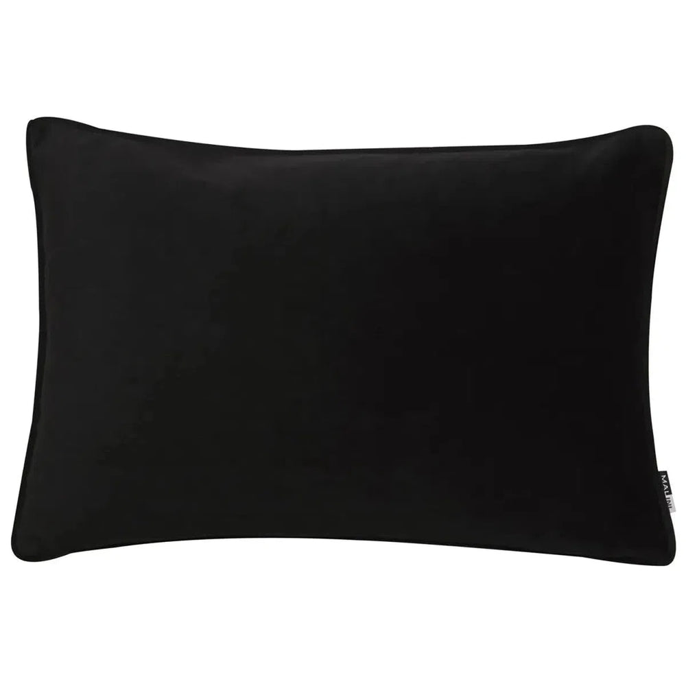 Malini Luxe Velvet Cushion in Black