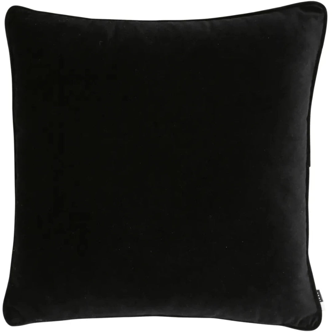 Malini Luxe Velvet Cushion in Black