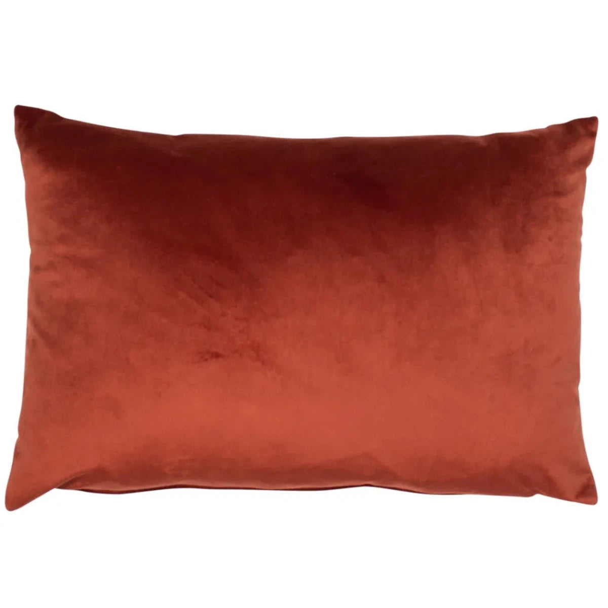 Malini Luxe Velvet Cushion in Paprika