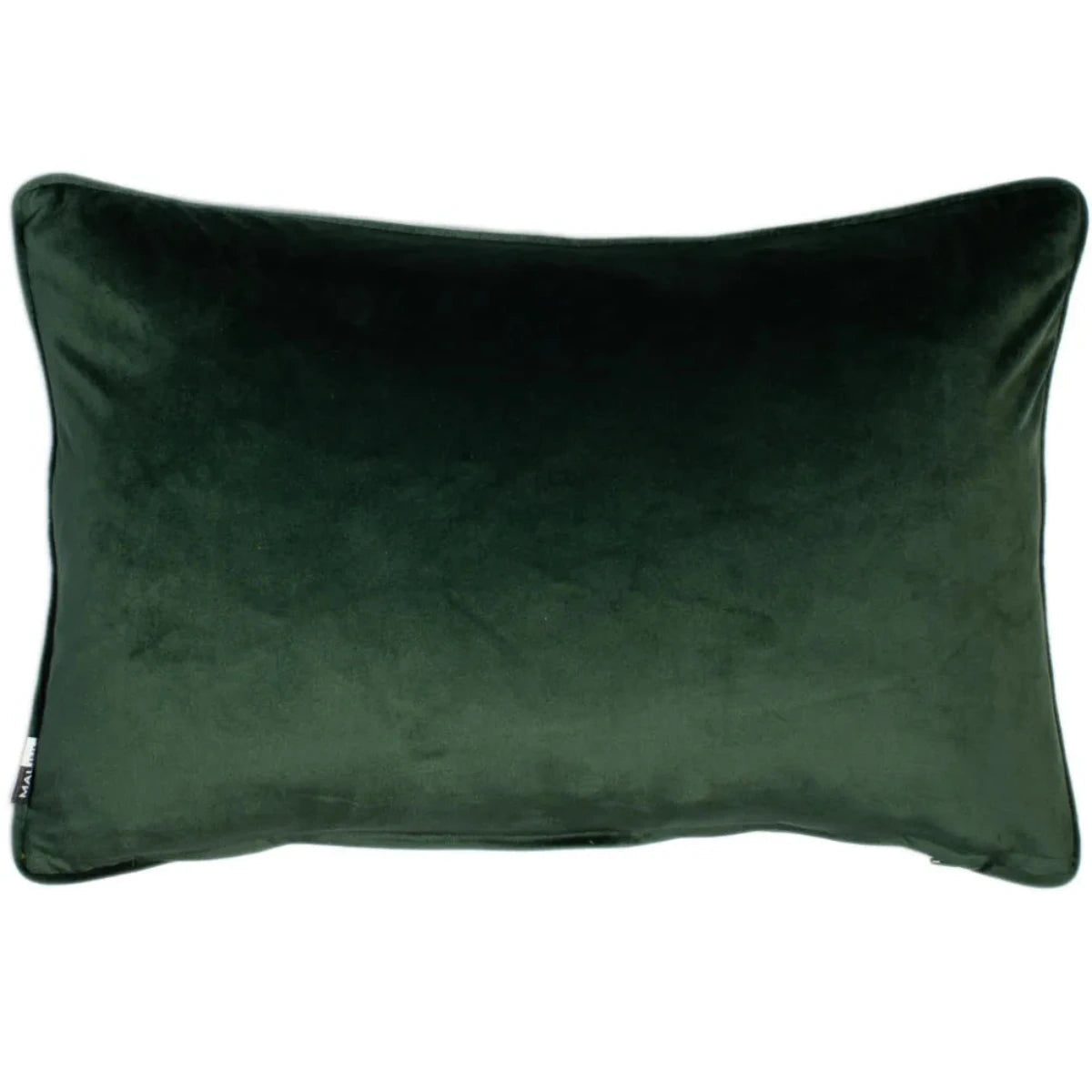 Malini Luxe Velvet Cushion in Pine Green