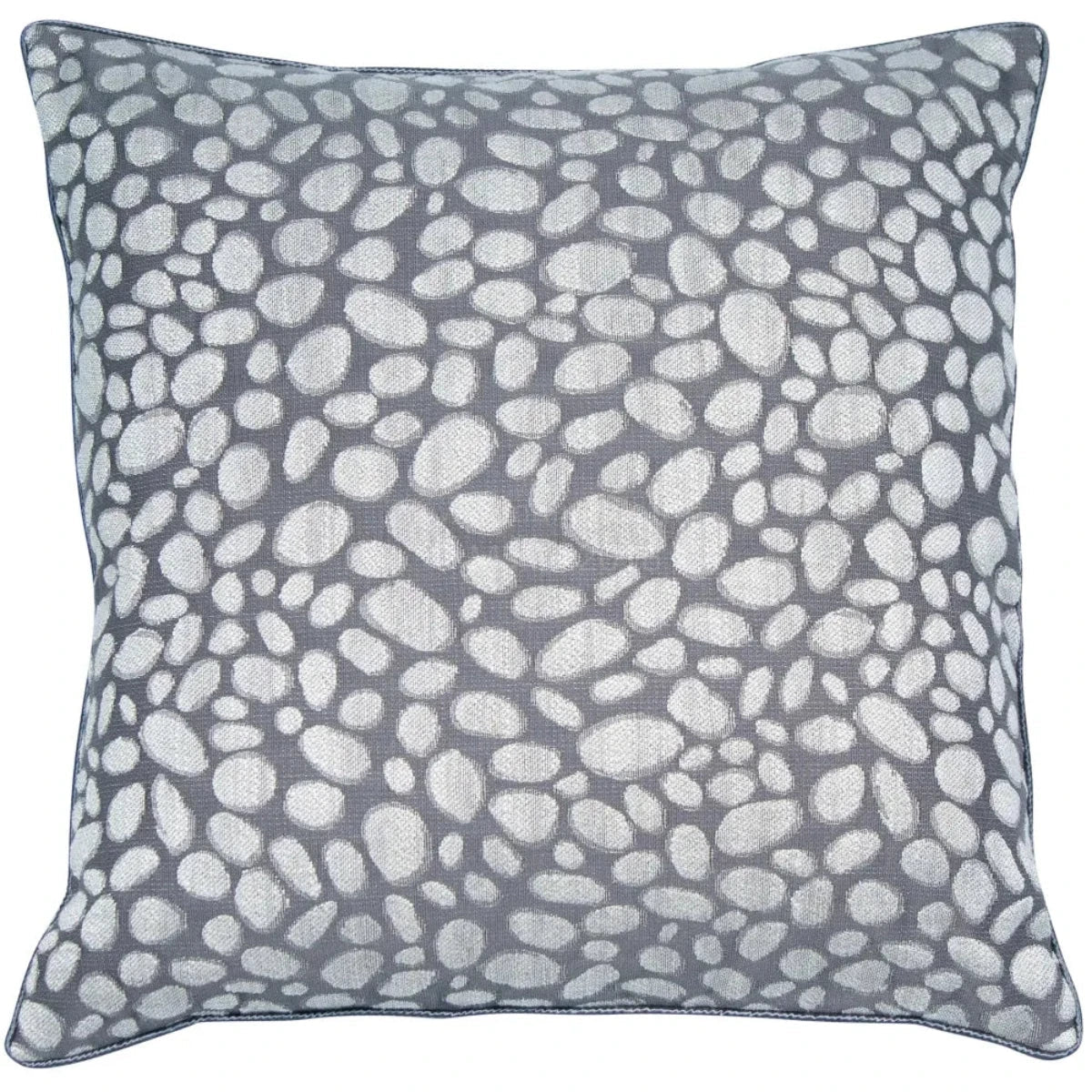 Malini Pebble Cushion in Grey
