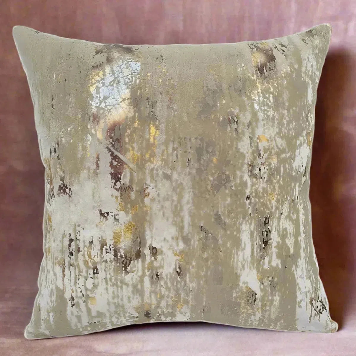 Malini Torcello Cushion in Gold
