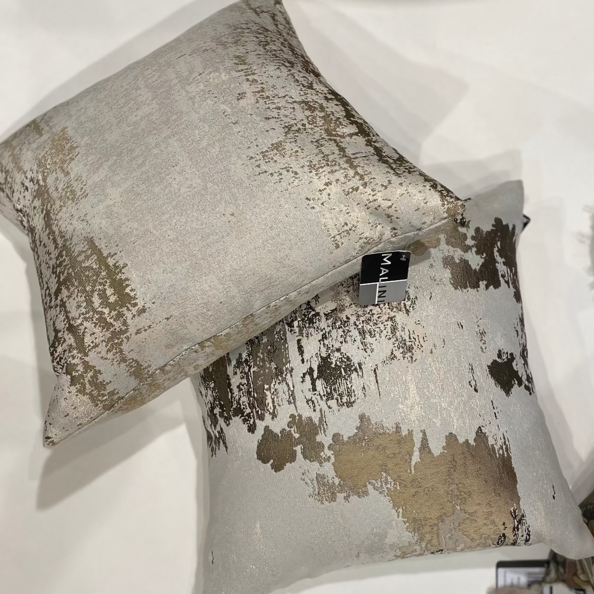 Malini Torcello Cushion in Gold