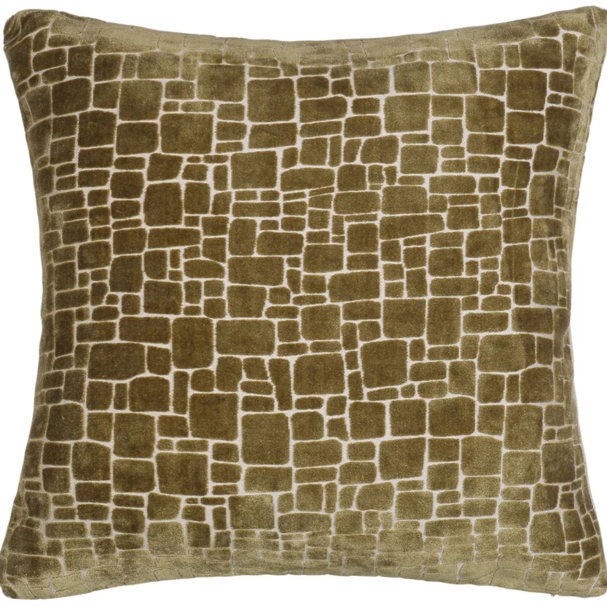 Malini Bergen Olive Cushion