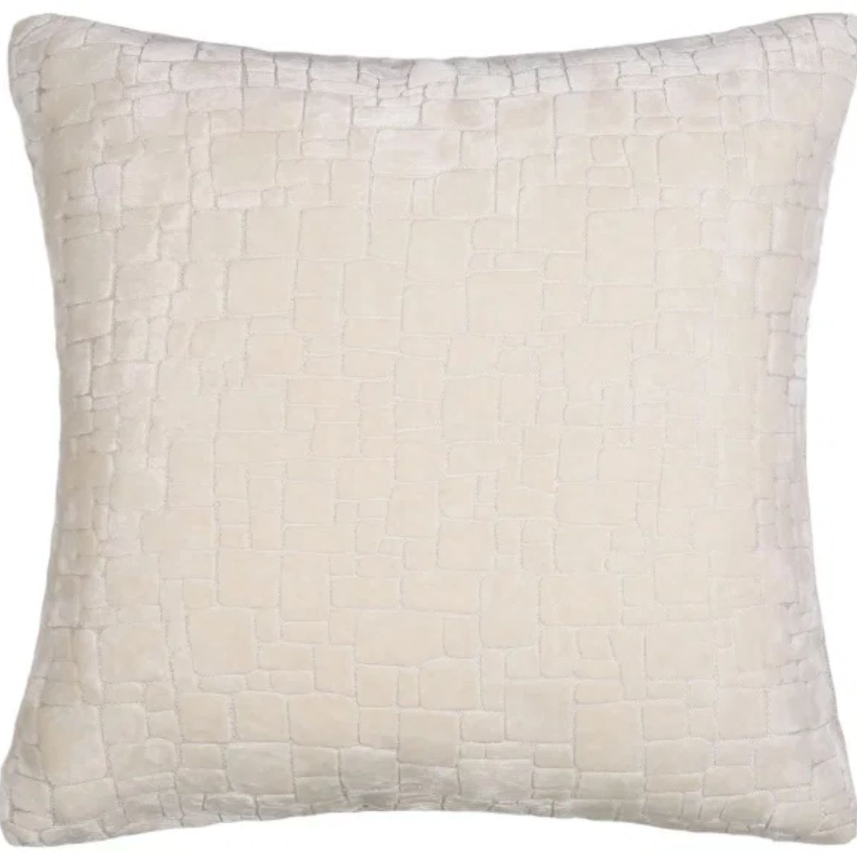 Malini Large Bergen Ivory Cushion