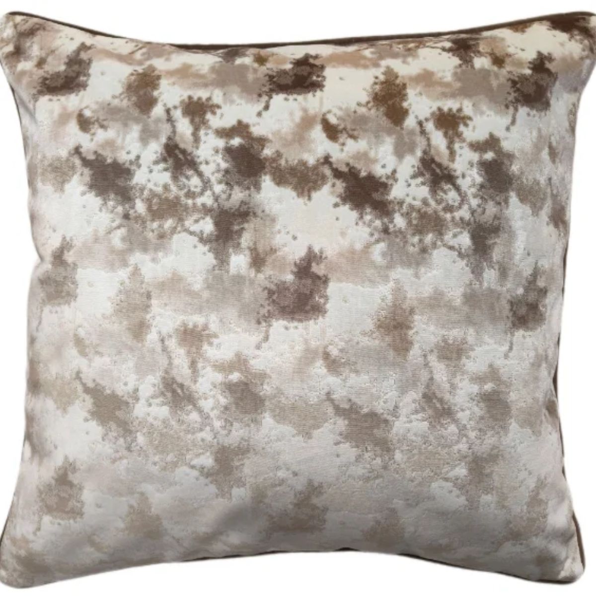 Malini Large Fram Taupe Cushion