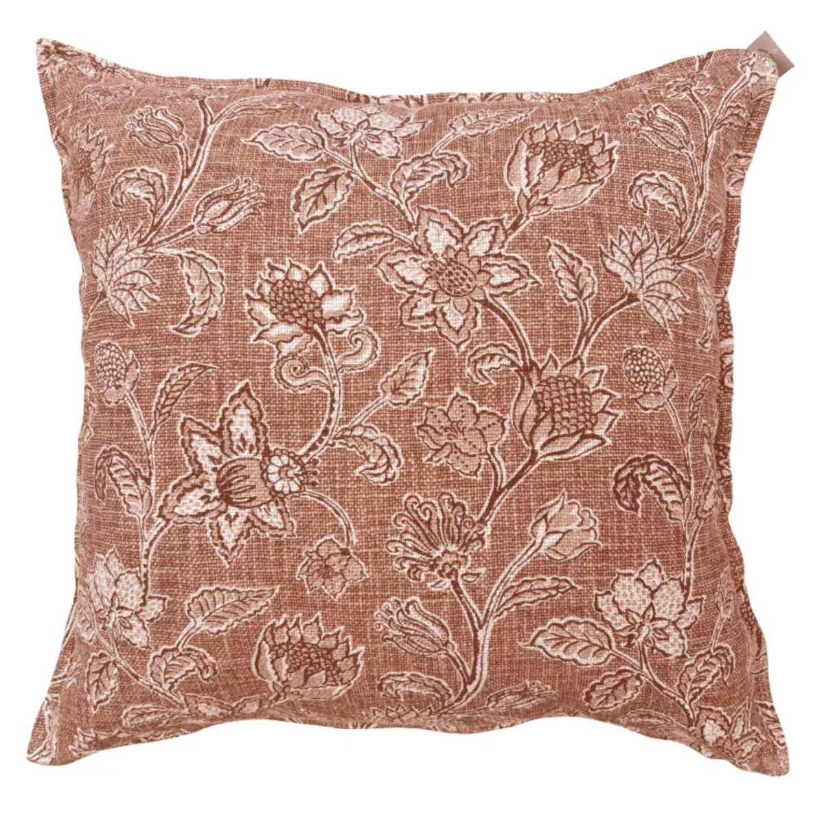 Malini Nadira Rust Cushion
