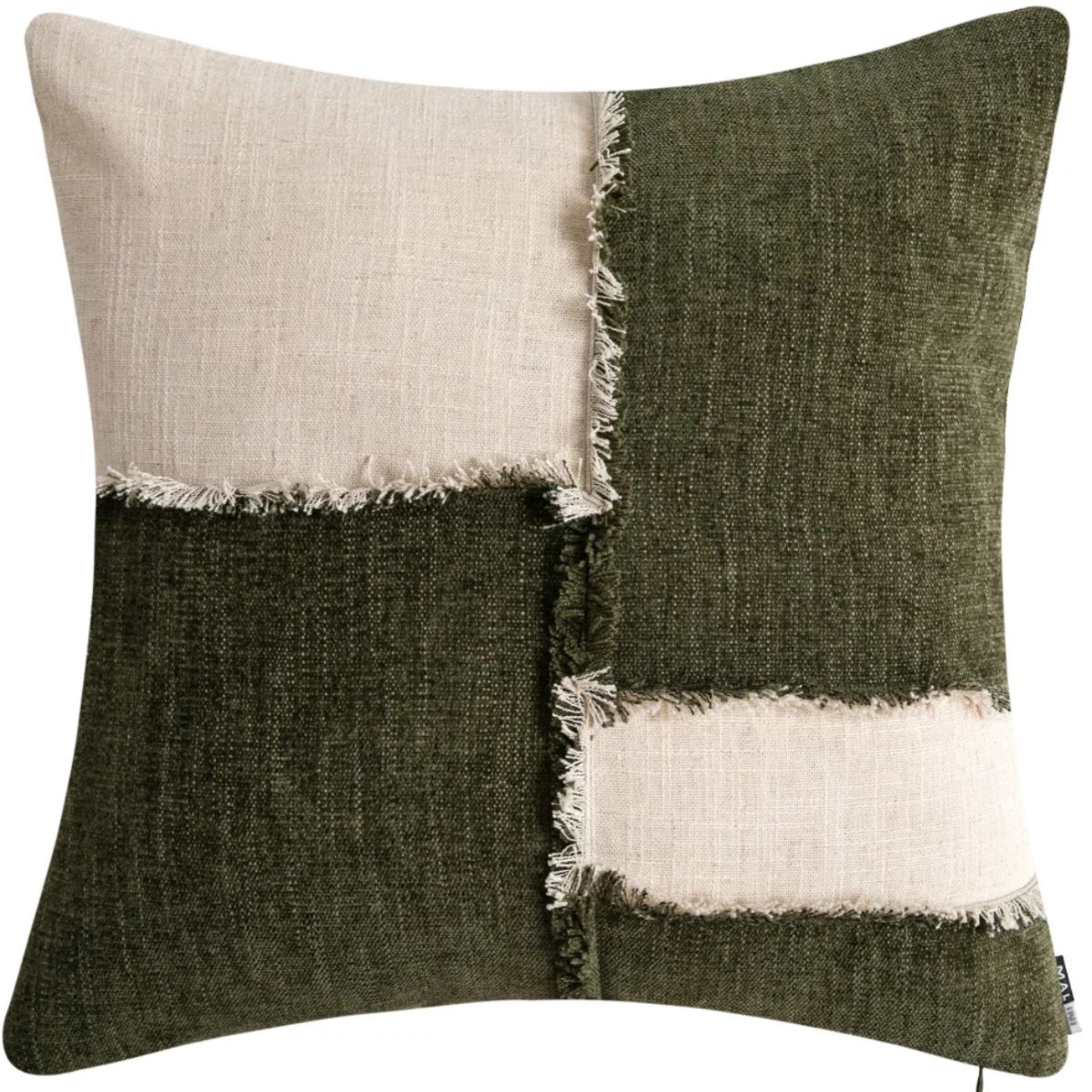 Malini Otis Olive Cushion