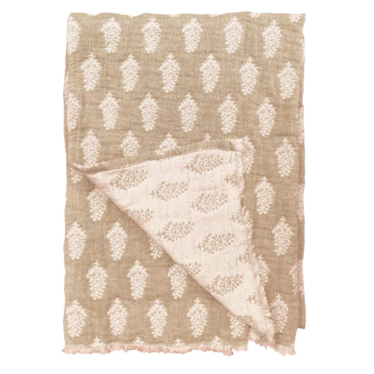 Malini Samira Natural Throw