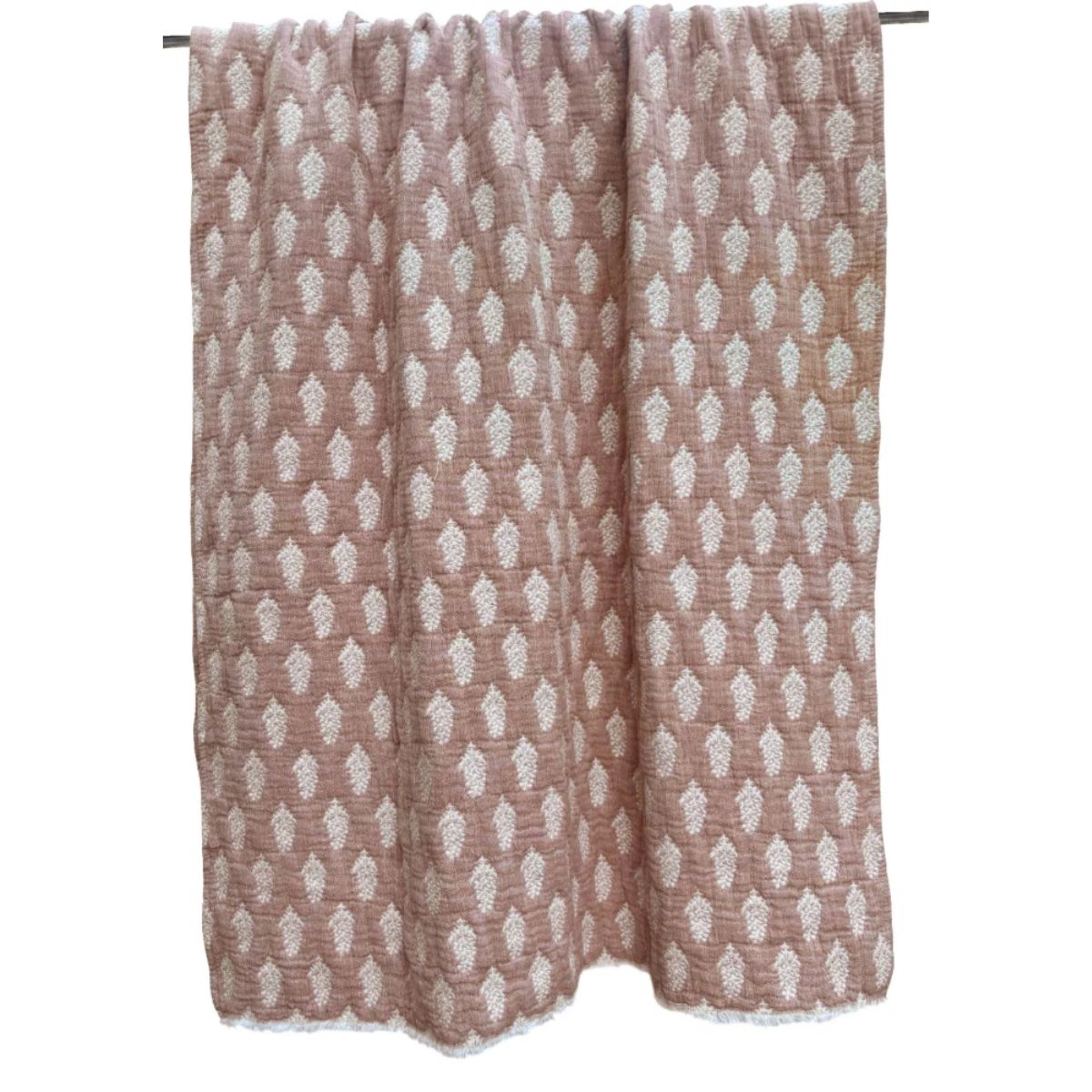 Malini Samira Rust Throw