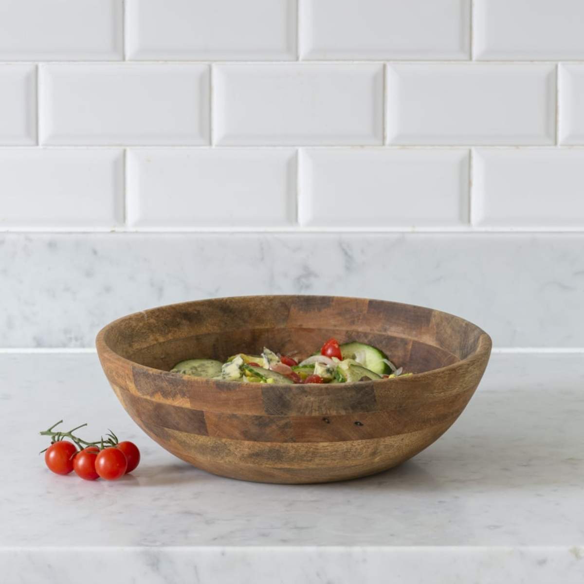 Grand Illusions Mango Salad Bowl Large
