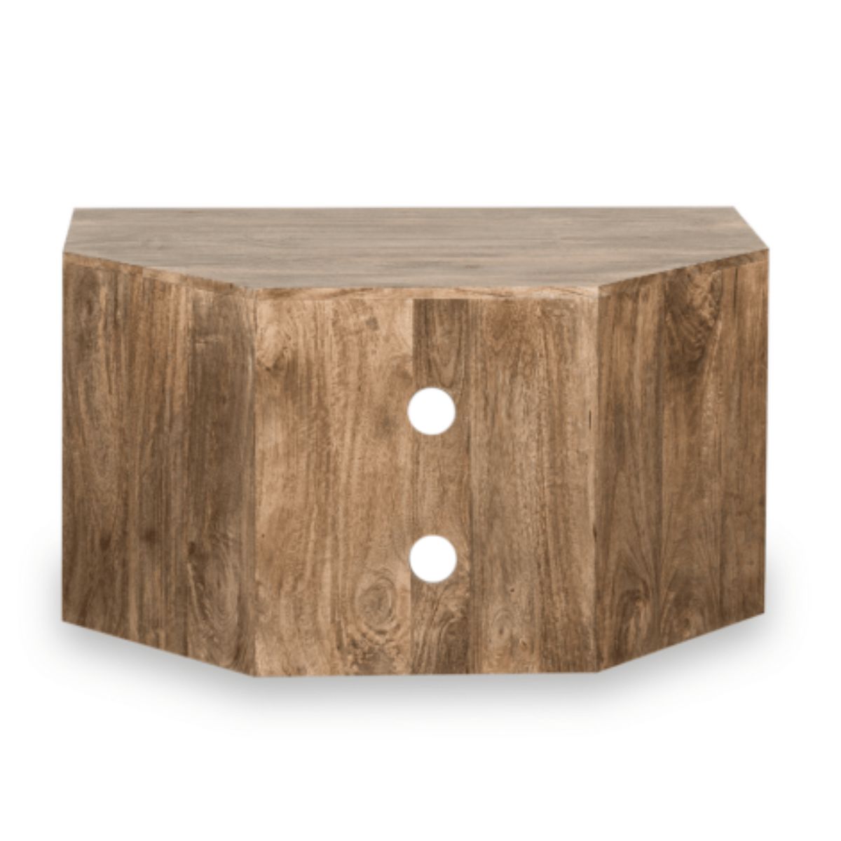Trade Furniture Mango Wood 100cm Corner TV Stand