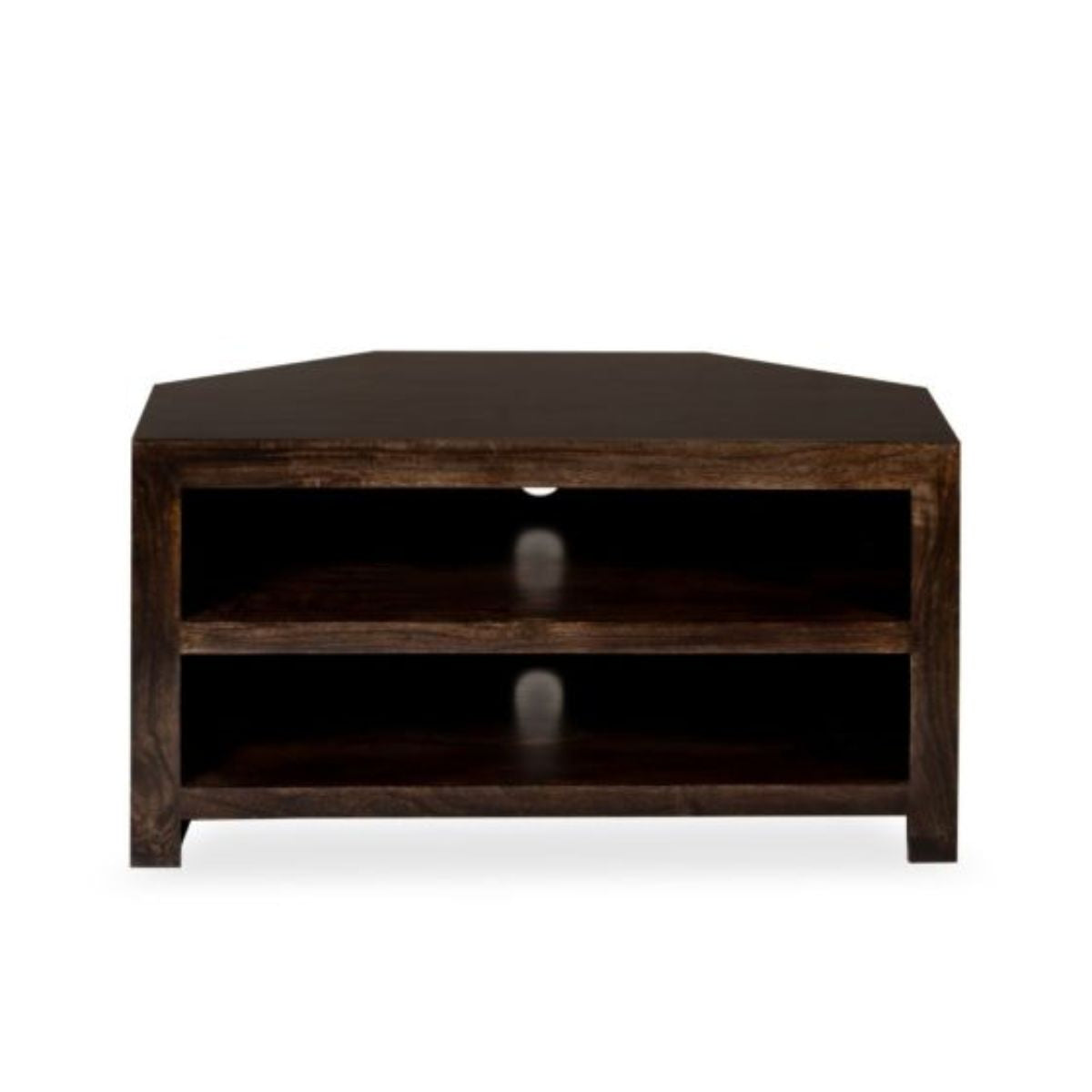 Trade Furniture Mango Wood 100cm Corner TV Stand