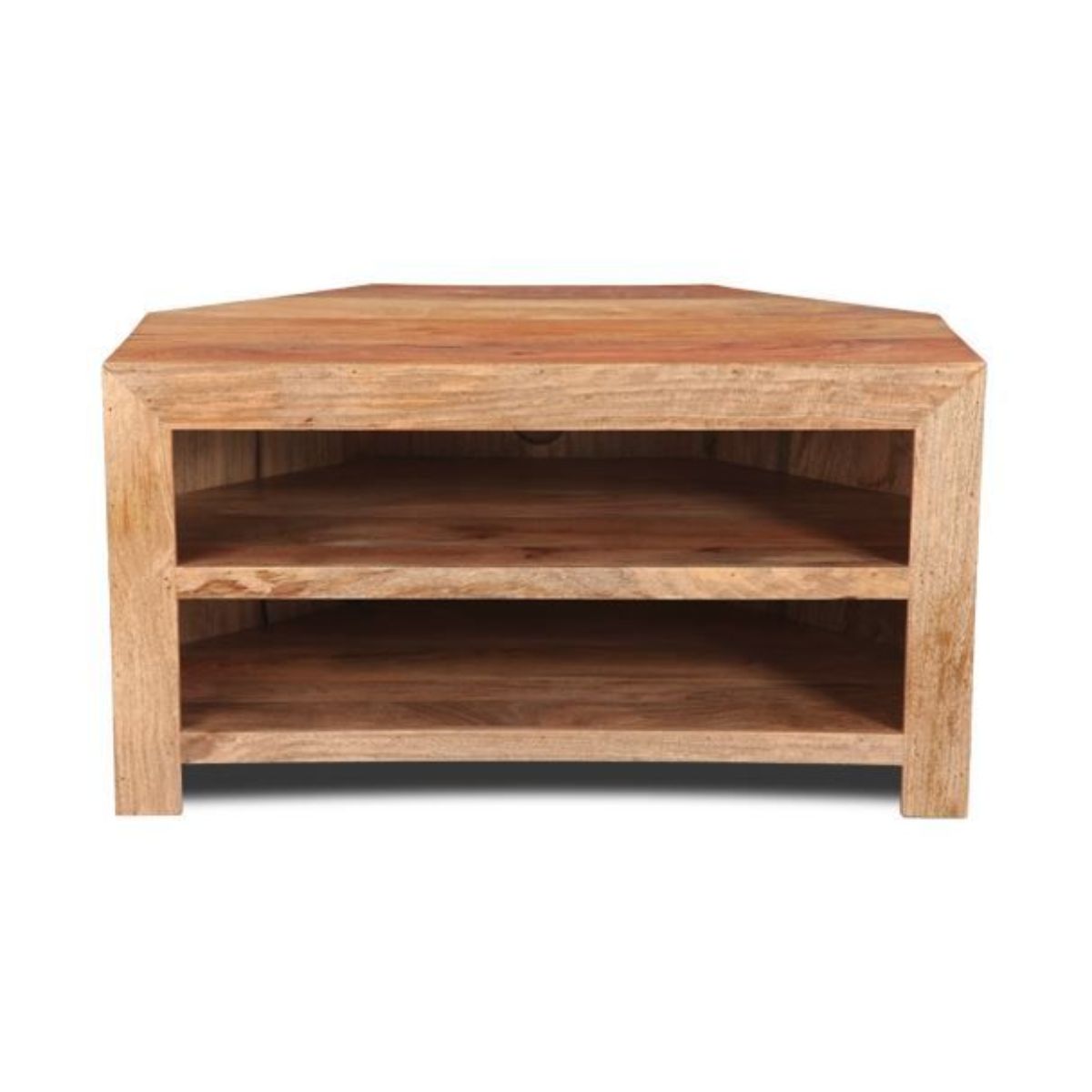Trade Furniture Mango Wood 100cm Corner TV Stand