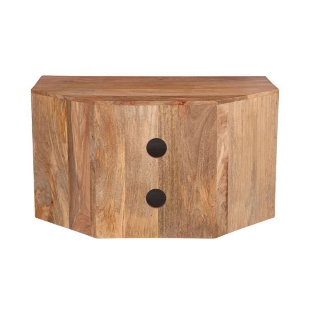 Trade Furniture Mango Wood 100cm Corner TV Stand