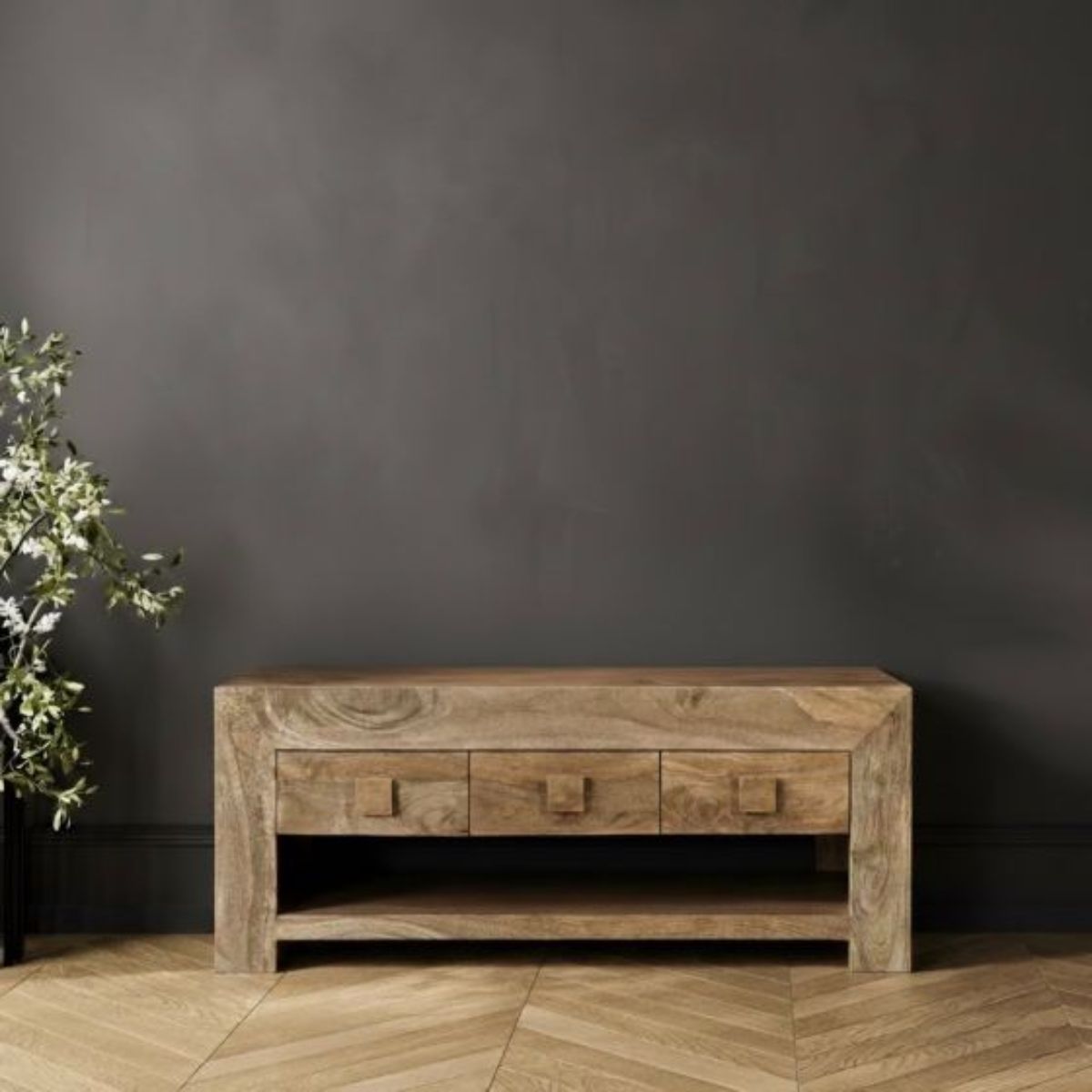 Trade Furniture Mango Wood 110cm 6 Drawer Coffee Table