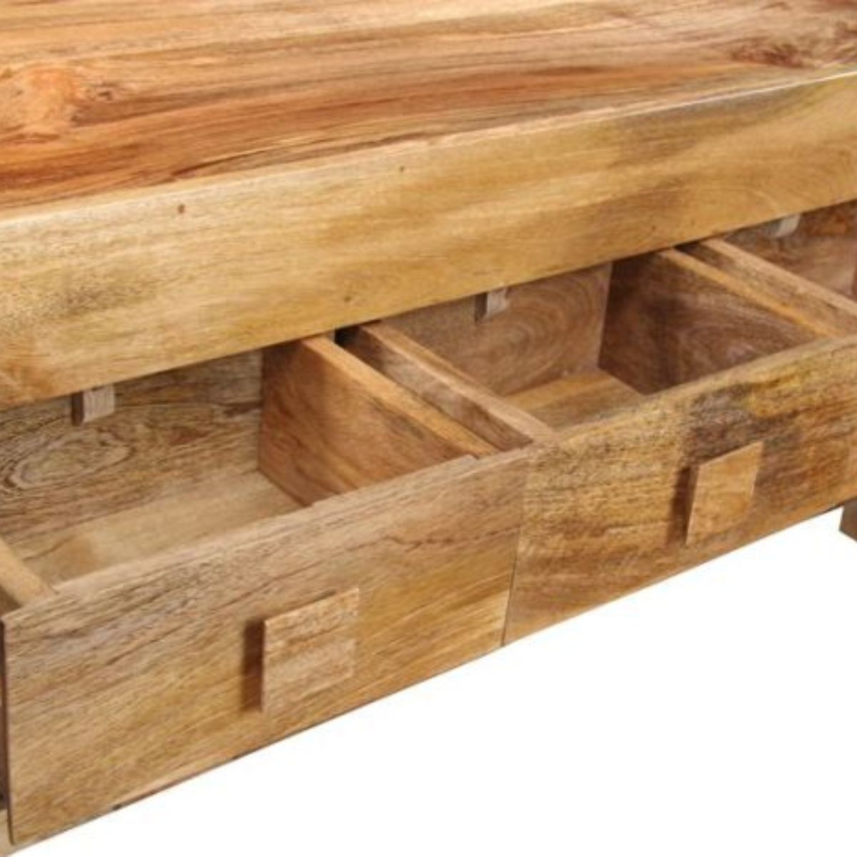 Trade Furniture Mango Wood 110cm 6 Drawer Coffee Table