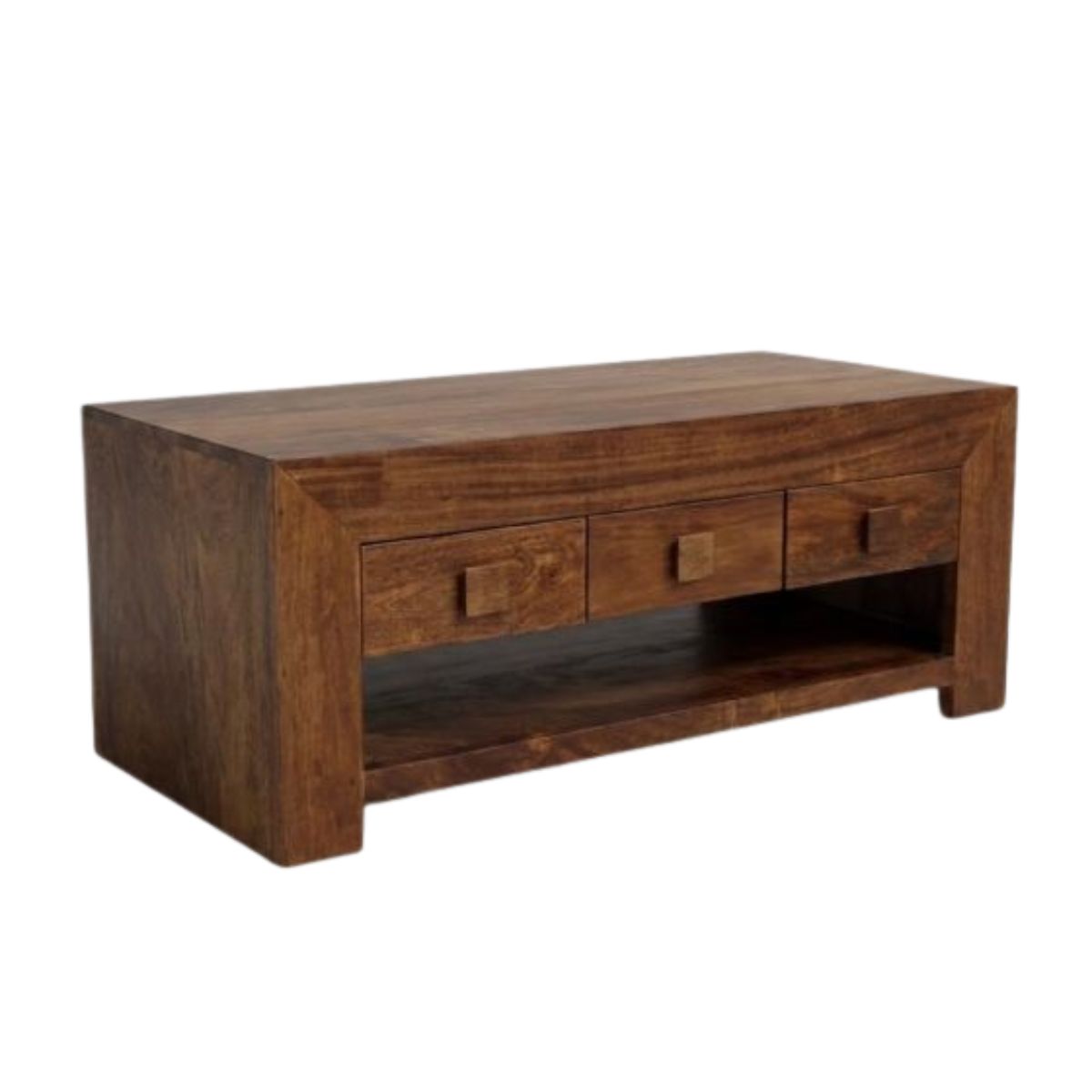 Trade Furniture Mango Wood 110cm 6 Drawer Coffee Table