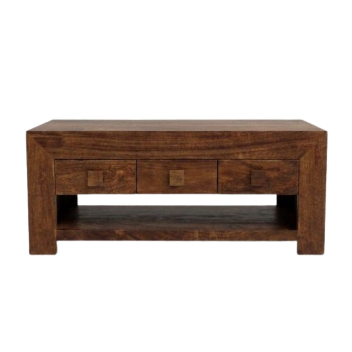 Trade Furniture Mango Wood 110cm 6 Drawer Coffee Table