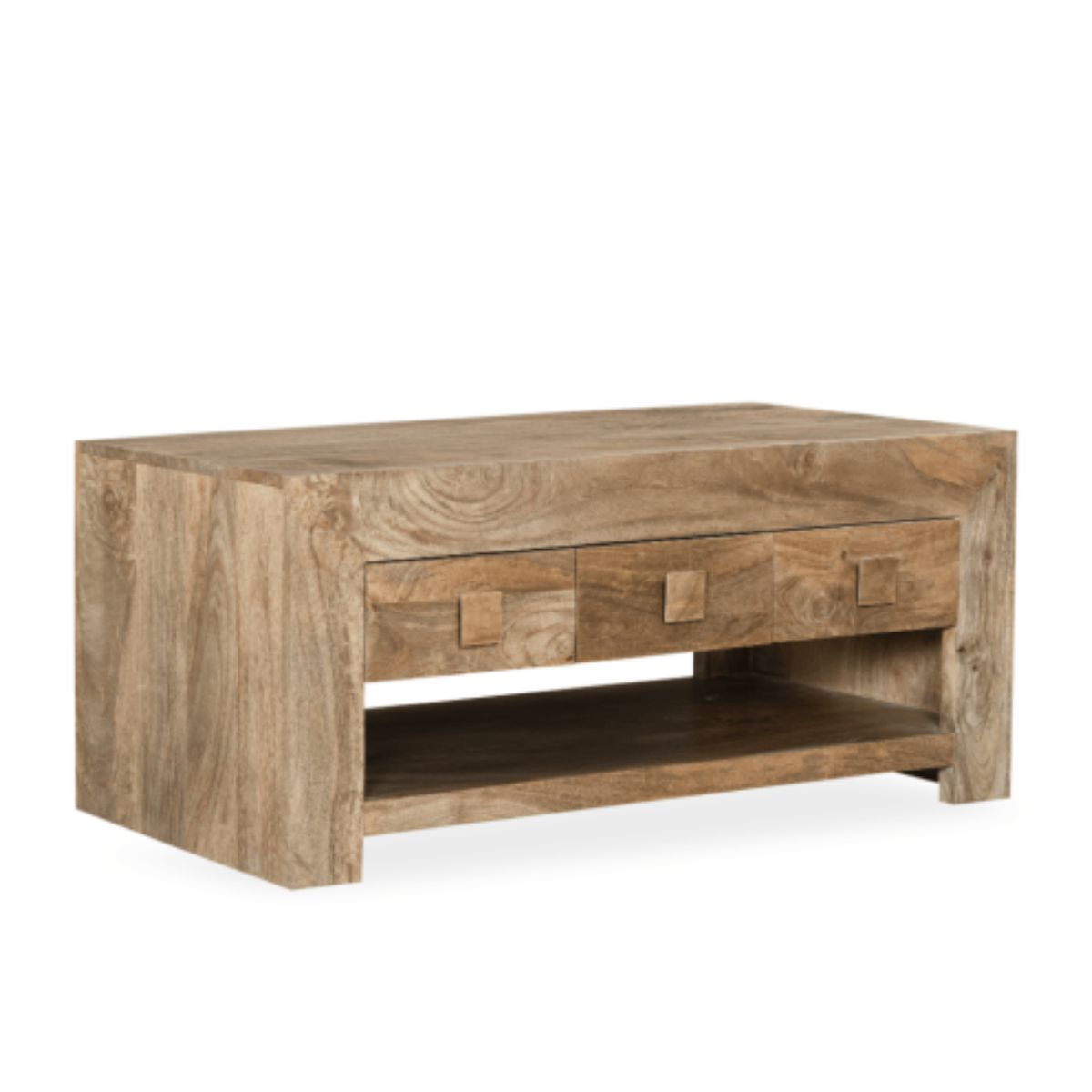 Trade Furniture Mango Wood 110cm 6 Drawer Coffee Table