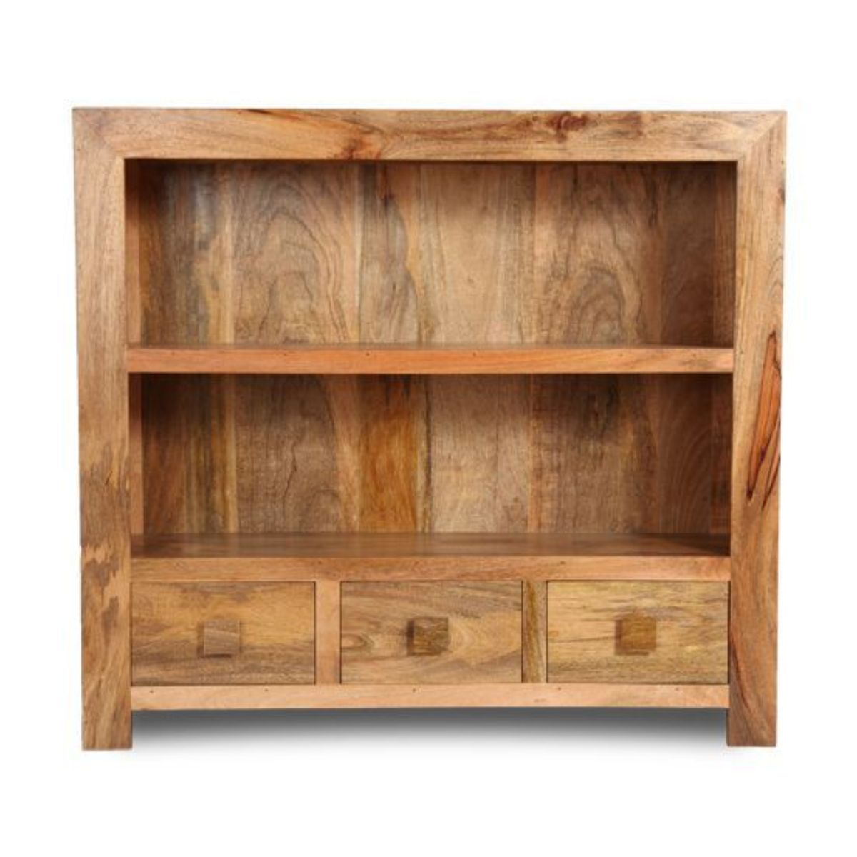 Trade Furniture Mango Wood 110cm Low Bookcase