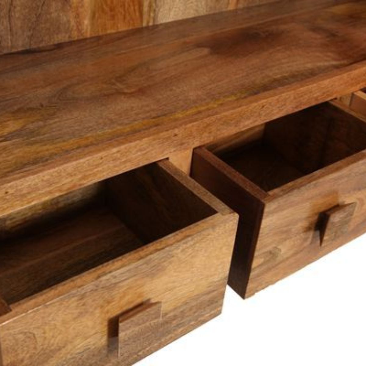 Trade Furniture Mango Wood 110cm Low Bookcase