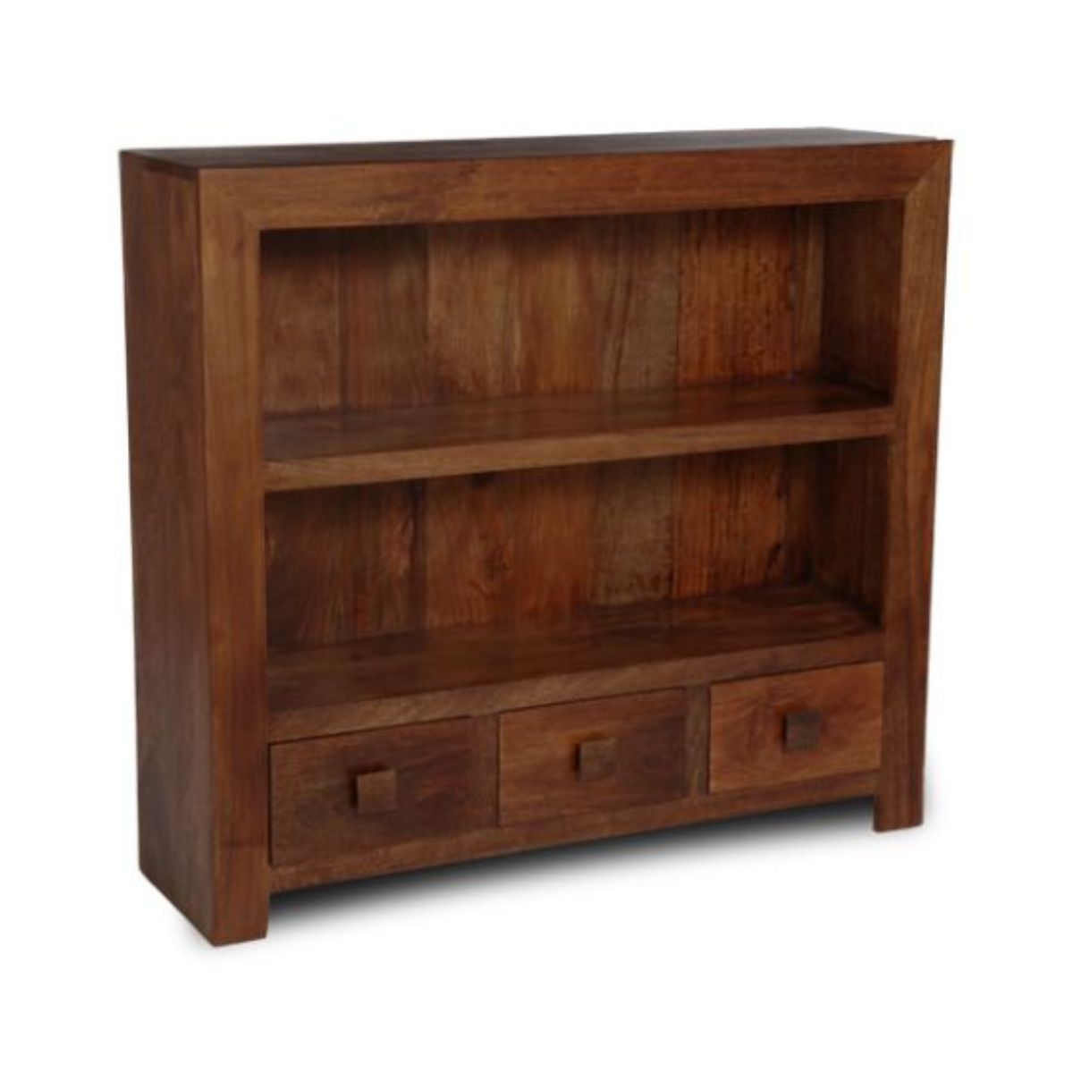 Trade Furniture Mango Wood 110cm Low Bookcase
