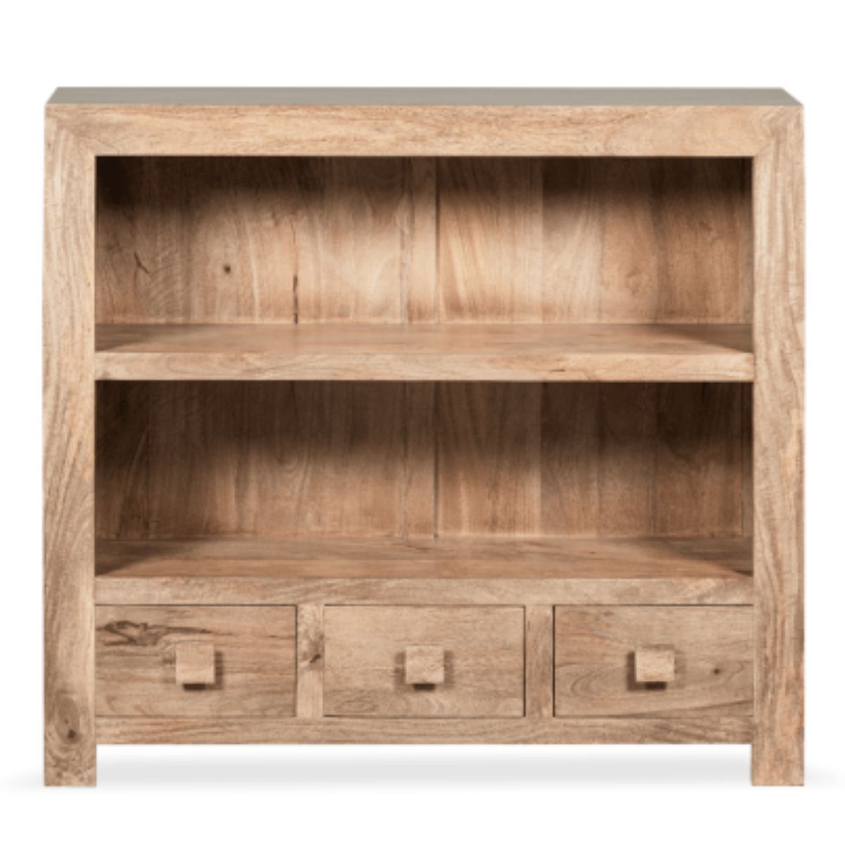 Trade Furniture Mango Wood 110cm Low Bookcase