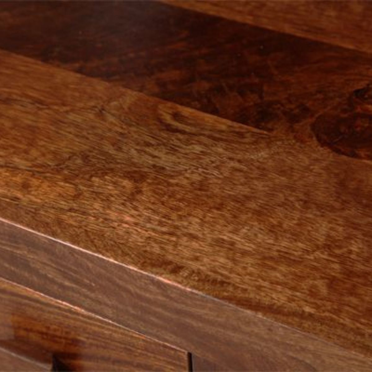 Trade Furniture Mango Wood 115cm 4 Drawer Media Unit