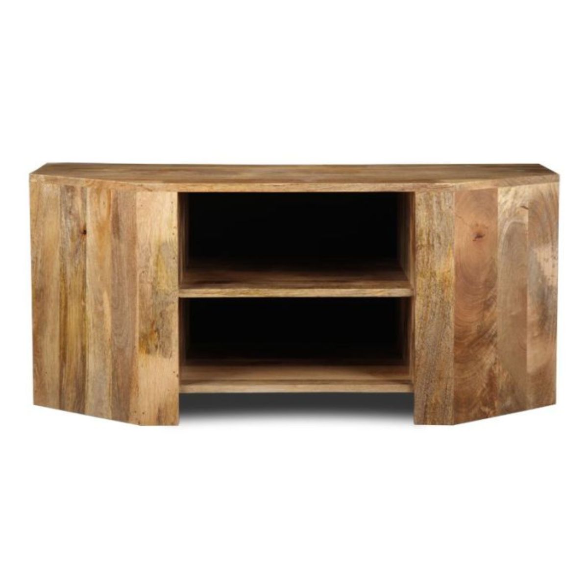 Trade Furniture Mango Wood 115cm Corner TV Unit