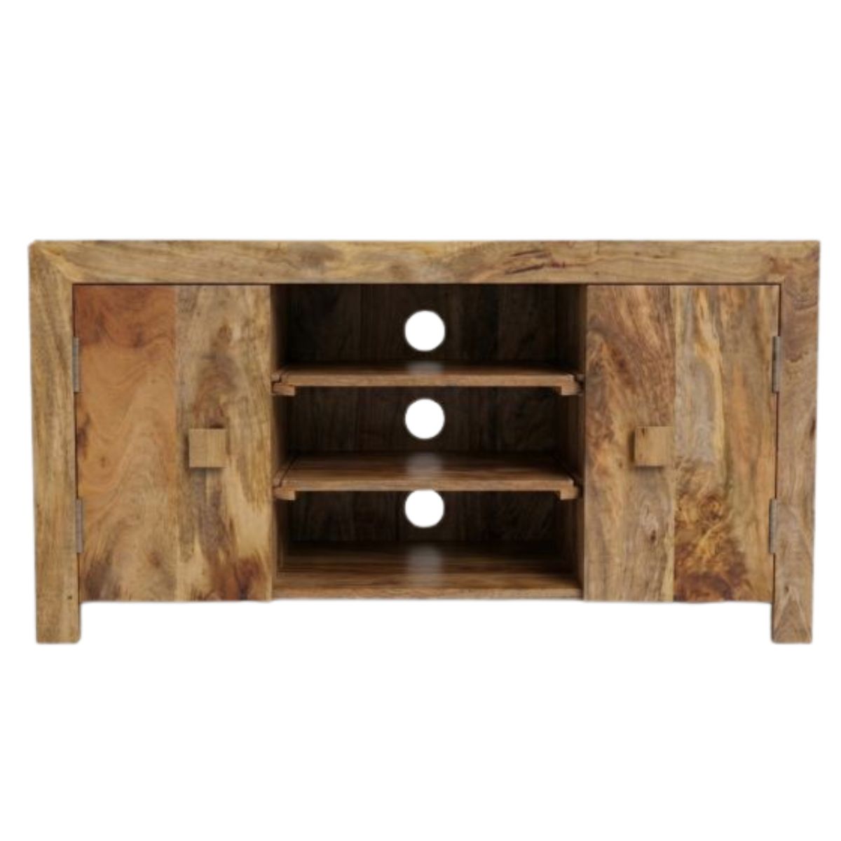 Trade Furniture Mango Wood 120cm Corner TV Unit