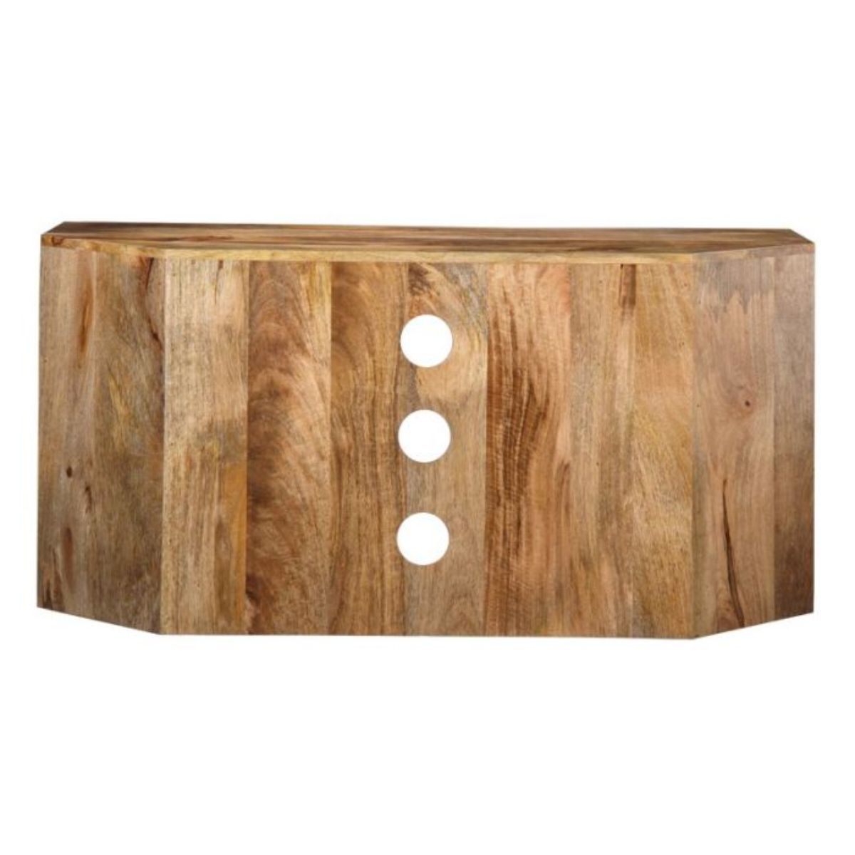 Trade Furniture Mango Wood 120cm Corner TV Unit
