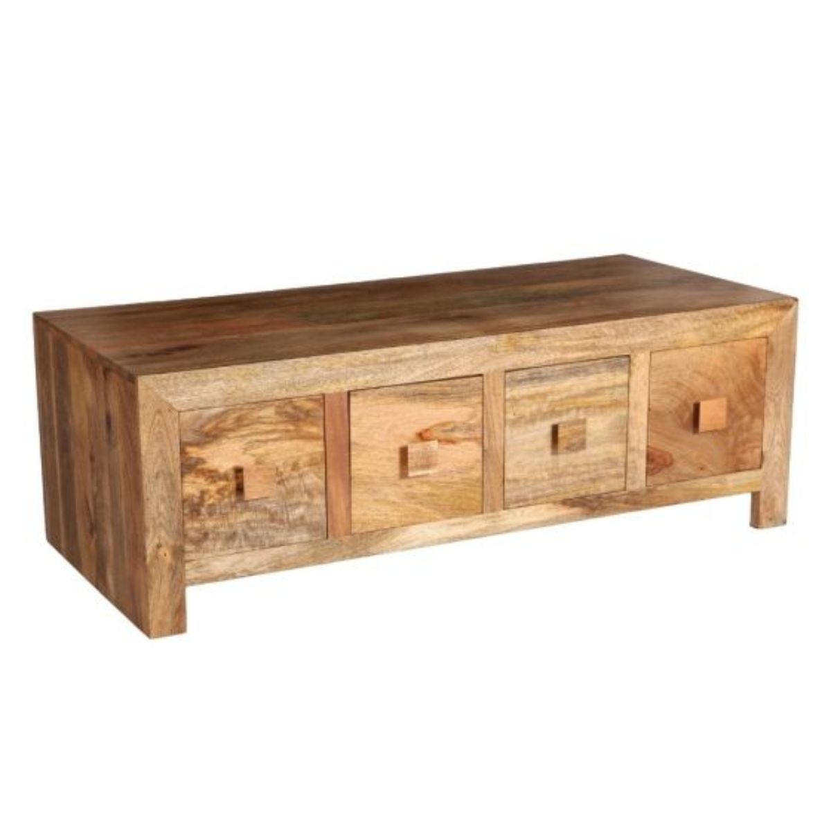 Trade Furniture Mango Wood 122cm Trunk Coffee Table