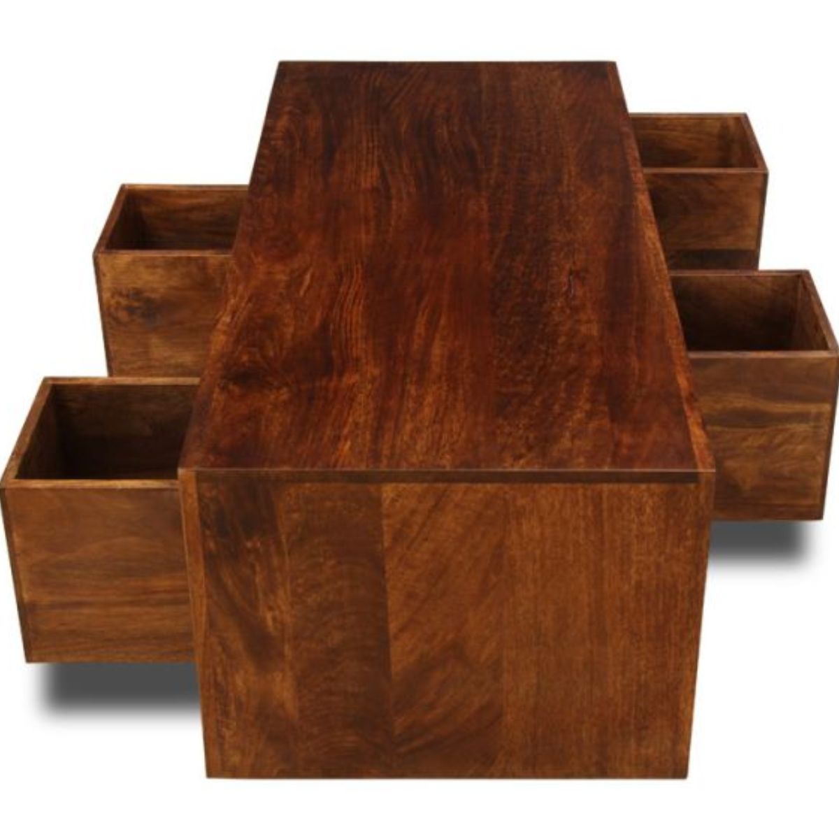 Trade Furniture Mango Wood 122cm Trunk Coffee Table