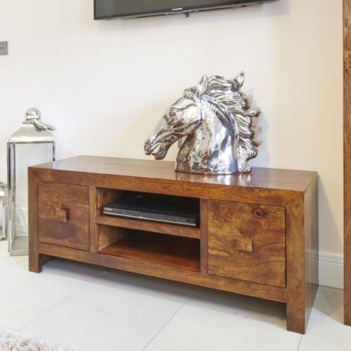 Trade Furniture Mango Wood 125cm Media Unit