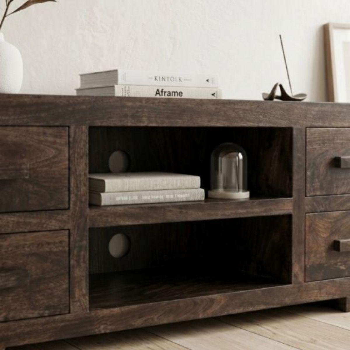Trade Furniture Mango Wood 125cm Media Unit