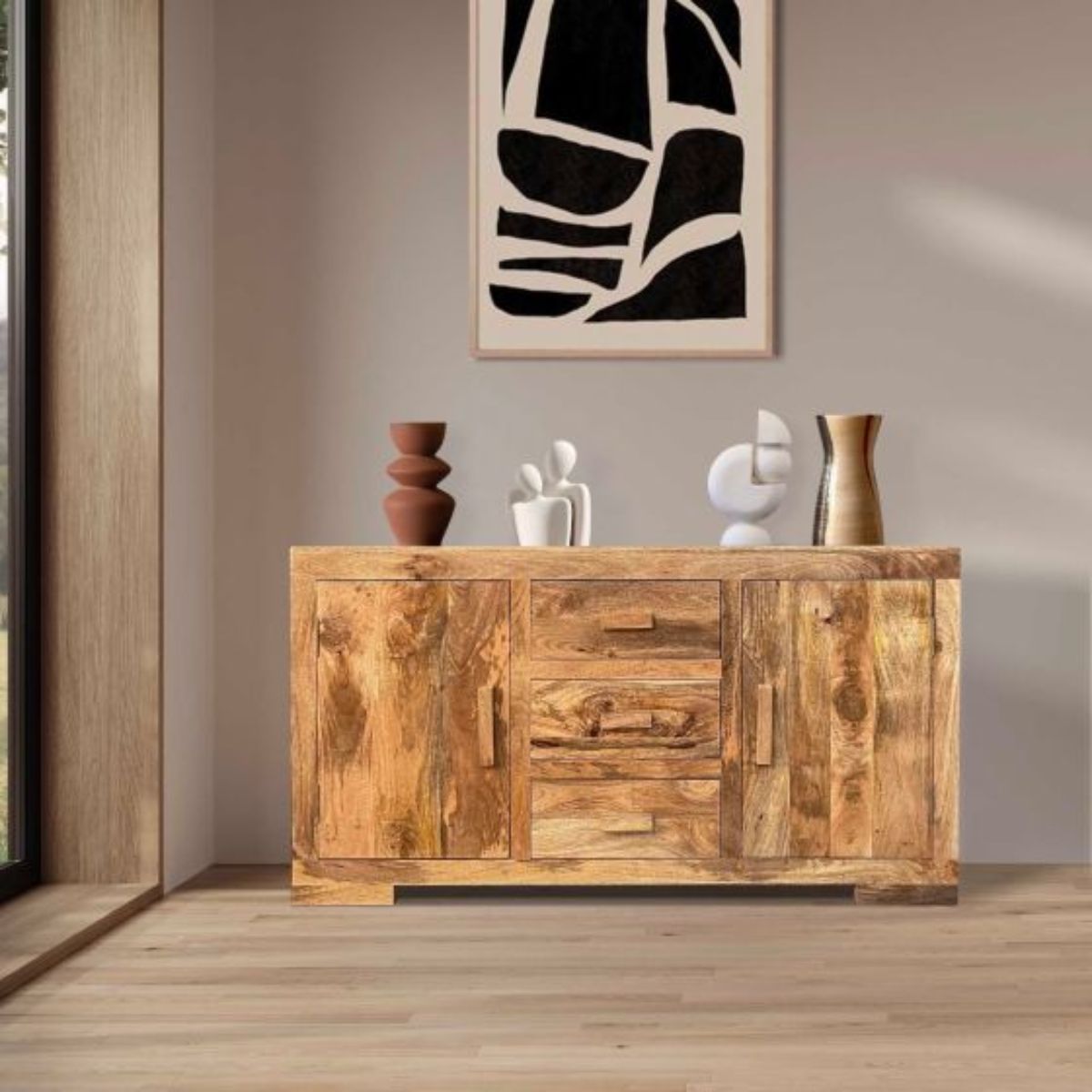 Trade Furniture Mango Wood 134cm Sideboard