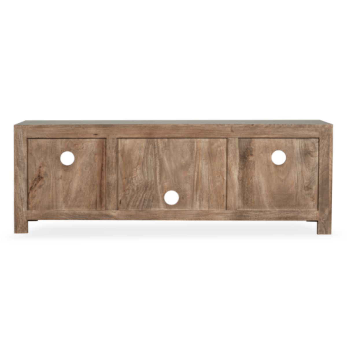 Trade Furniture Mango Wood 145cm 2 Drawer Media Unit