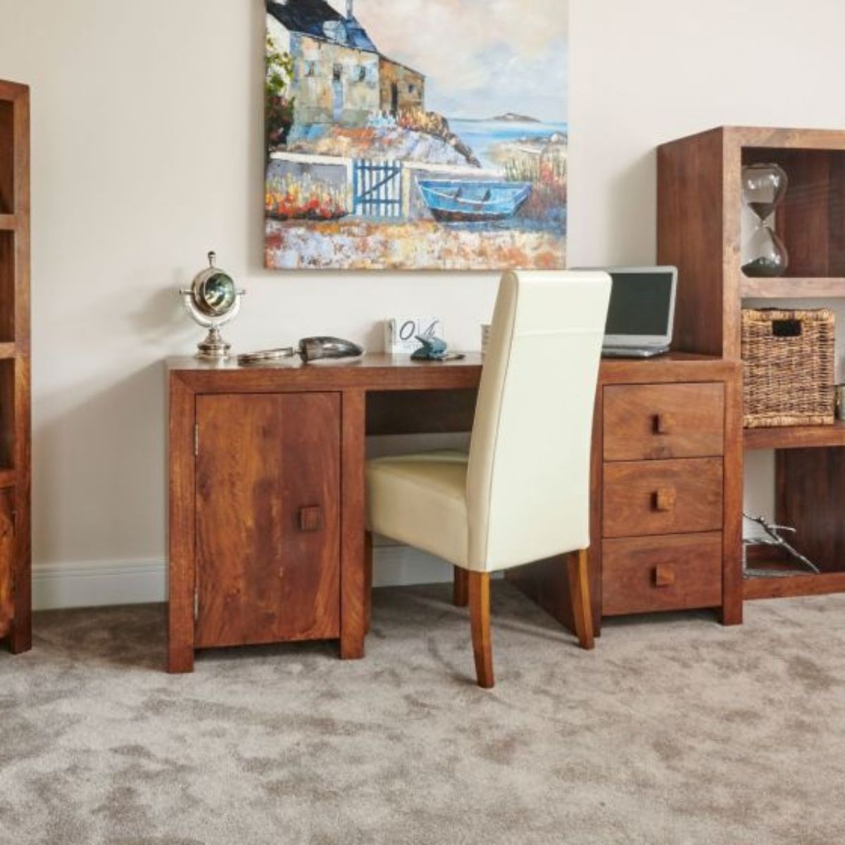 Trade Furniture Mango Wood 160cm Office Desk