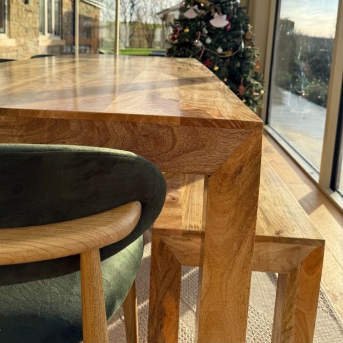 Trade Furniture Mango Wood 220cm Dining Table